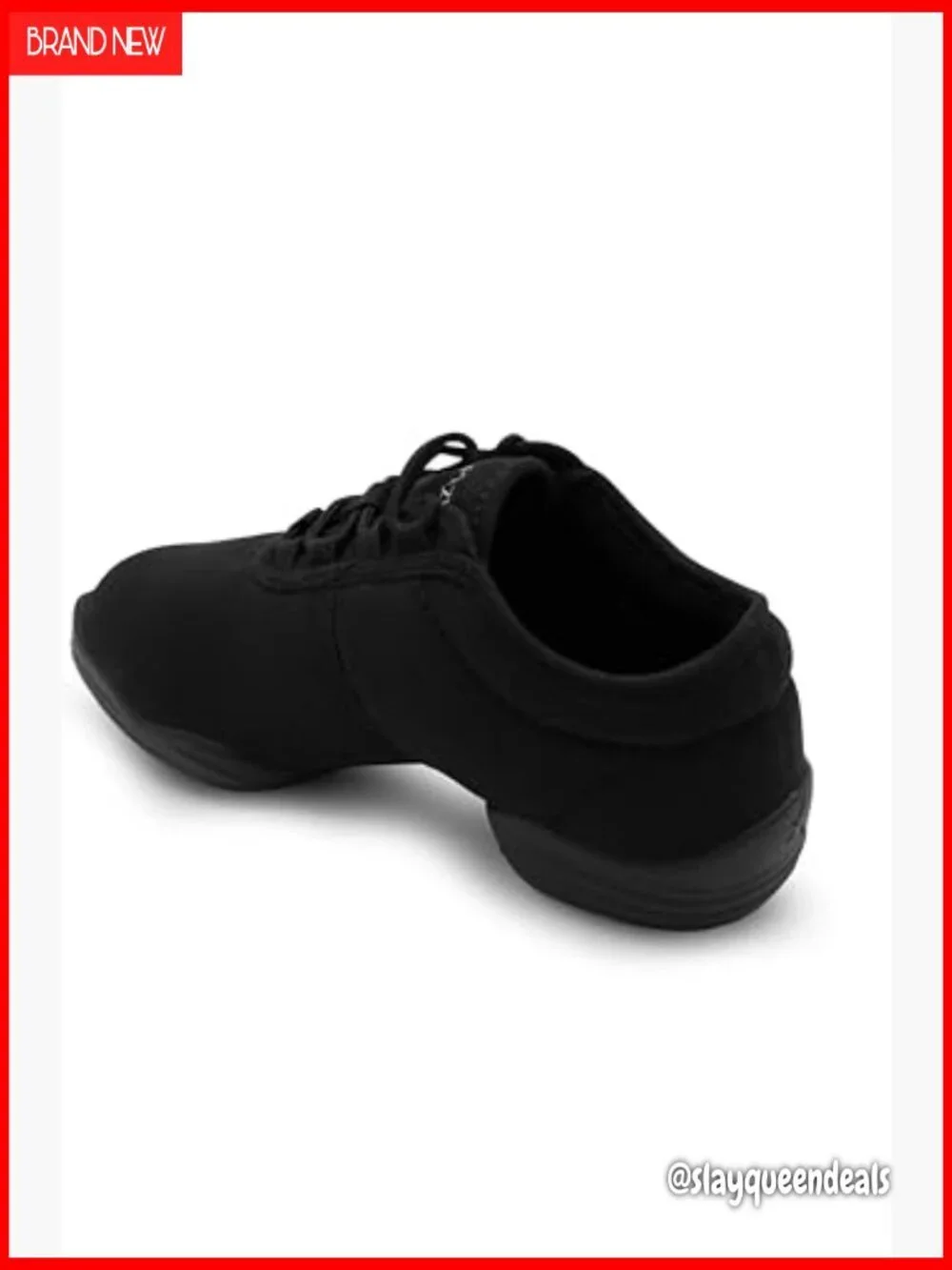 Canvas Dance Sneakers with Padded Tongue and Removable Footbed